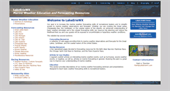 Desktop Screenshot of lakeeriewx.com