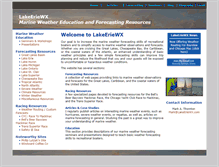 Tablet Screenshot of lakeeriewx.com